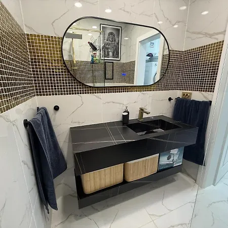 Premium! Skyline Panorama Full Sea View, Pool, Sauna, Free Parking! Apartament