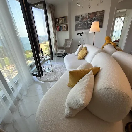 Apartament Premium! Skyline Panorama Full Sea View, Pool, Sauna, Free Parking! *