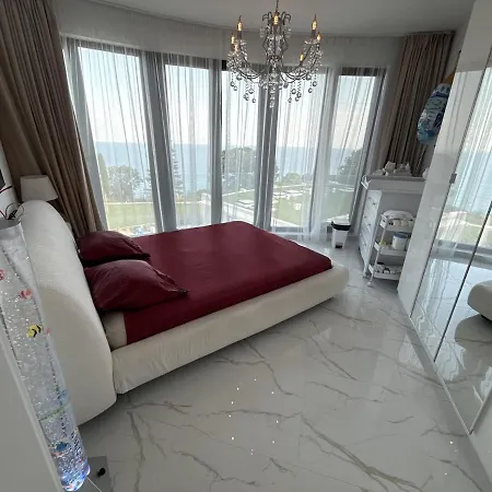 Apartament Premium! Skyline Panorama Full Sea View, Pool, Sauna, Free Parking!