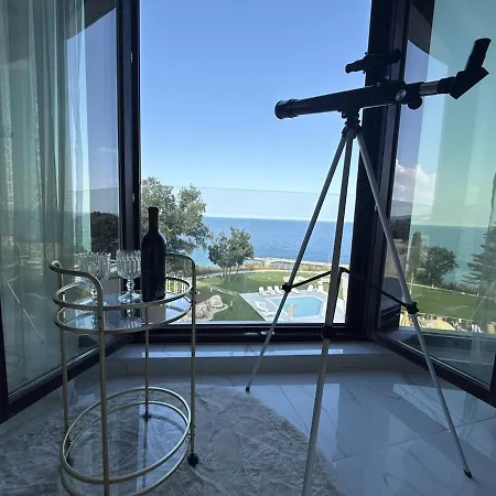 Apartament Premium! Skyline Panorama Full Sea View, Pool, Sauna, Free Parking! *